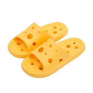 Women Bathroom House Cheese Slippers - Fitty2fitty