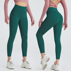 Quick-Drying Women’s Nude Yoga Pants for Comfort - Fitty2fitty
