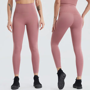 Quick-Drying Women’s Nude Yoga Pants for Comfort - Fitty2fitty
