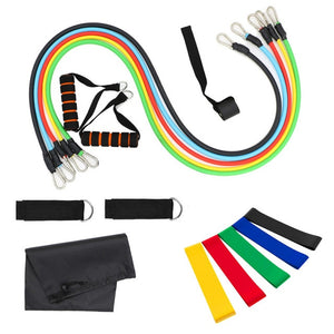 Latex Resistance Bands Crossfit Training - Fitty2fitty