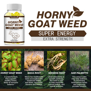 The Best Horny Goat Weed Extract Enhancing Energy Kidney Erection Male Supplement Improve Potency Enhancement Stamina Function - Fitty2fitty