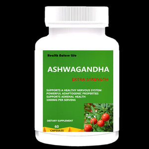 The Beet Organic Ashwagandha 1000mg - Supplement for Stress Relief, Anxiety Support &amp; Mood - Fitty2fitty
